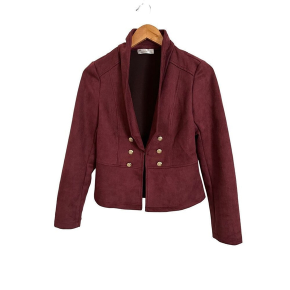 89th + Madison Plum Jacket Size Small NWT - Picture 1 of 5